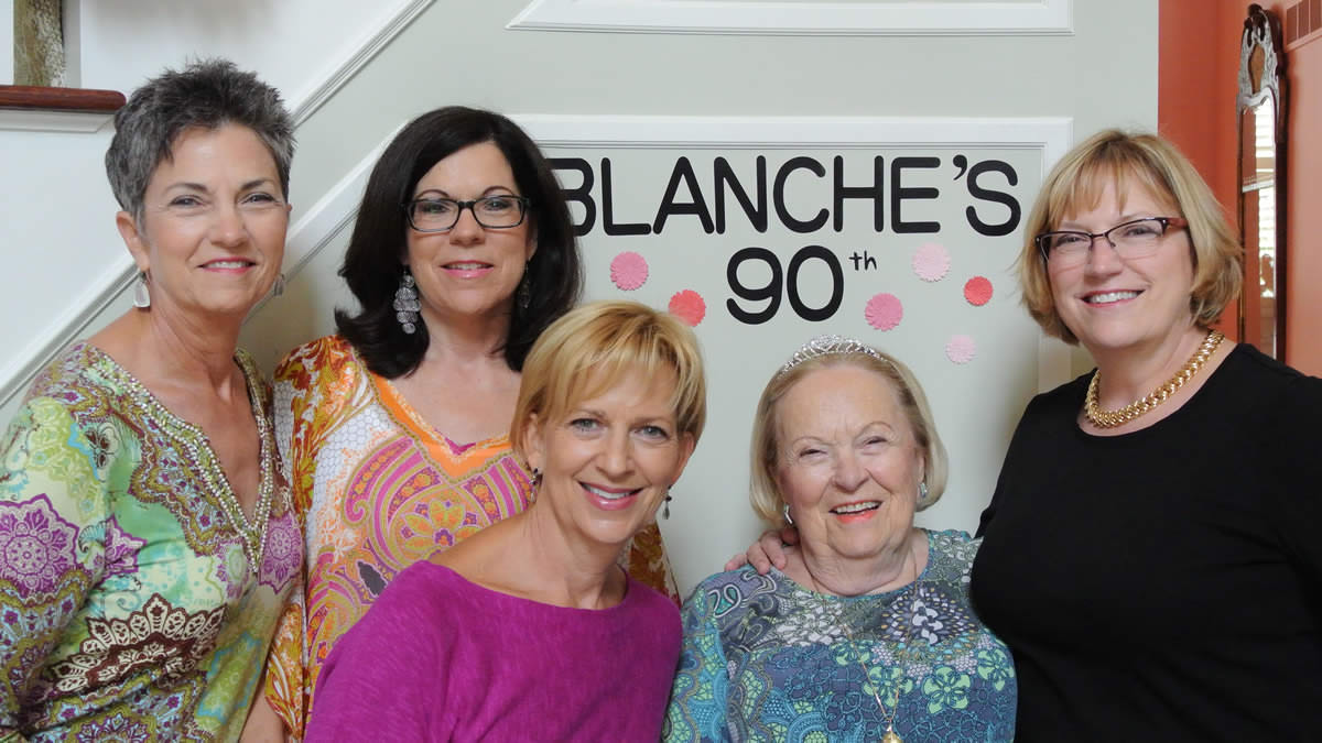 Celebrating Blanche’s 90th Birthday