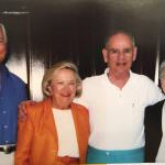 Bill, Blanche, Bill's brother, Harry, and his wife, Pat