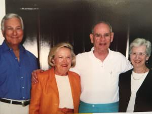 Bill, Blanche, Bill's brother, Harry, and his wife, Pat